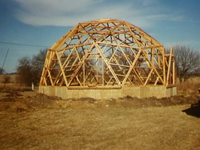 32' truss with kneewall