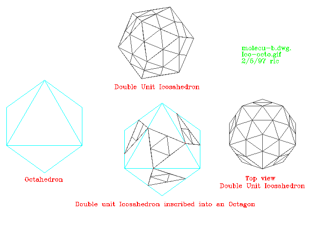 icosahdron inscribed in an octahedron