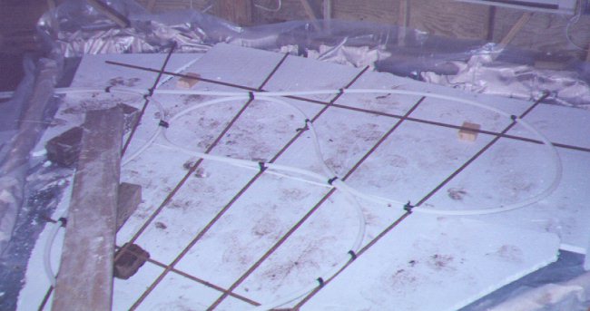 radiant floor system