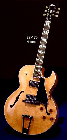 ES-175 - Uma das Primeiras Guitarras Semi-Acsticas do Mundo , era muito usada pelas bandas de rock dos anos 60.