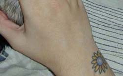Image of my Daisey Tattoo