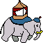 Trained Elephant