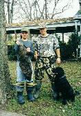 This is the beaver that me and Charley found in the goose pit with us one morning.  It was still alive then!