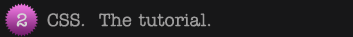 CSS Tutorial