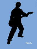 iGordo turquoise - guitar