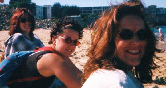 Shelly, Stephie & Cathy, Santa Cruz CA