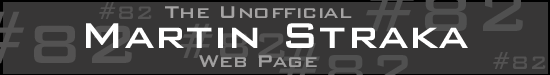 The Unofficial Martin Straka Web Page