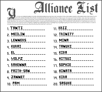 Alliance Card