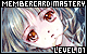 Level 1 Master - Member Cards