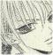 Yuki looking grumpy. O_o