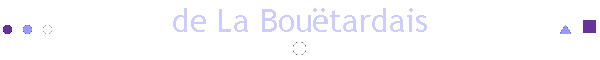de La Boutardais