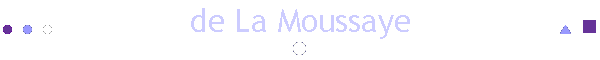 de La Moussaye
