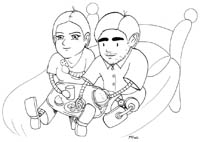 mi cu&ntilde;ada natalia con su ex...(sorry)