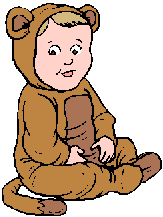 baby in bear costume
