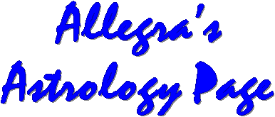 Allegra's Astrology Page