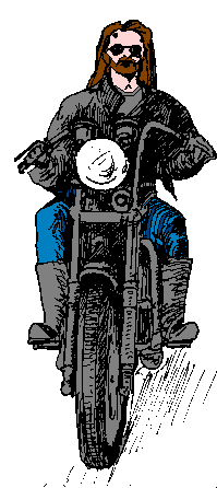 kewl biker dude