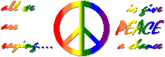 all we are saying....is give peace a chance