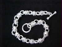 ''Double O'' Link Bracelet