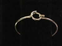 ''The Spiral'' Bangle Bracelet