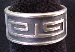 Close up of the ''Mayan'' Ring