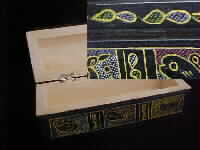Closeup of the Deep Blue Jewelry Box