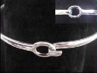 The Small ''Circle'' Bangle Bracelet