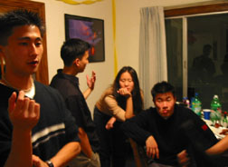 everyone's thinking cuz brian had to go start the purple smurf thing o_O