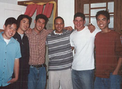 the bowles guys! these are the ppl i spent most of my time with my freshman year - rich, sam, mike h, giscard, rahim, kevin