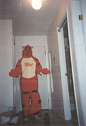ben in his tigger suit
