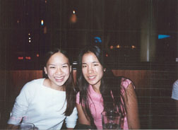 kathy and me.. afterwards we all had a "bonfire" in alameda hehehe