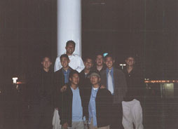 jackie's bday.. dinner at scott's seafood @ jack london... the guys: derek, ben, jackie, henry, mark, ken, calvin, jon, jason