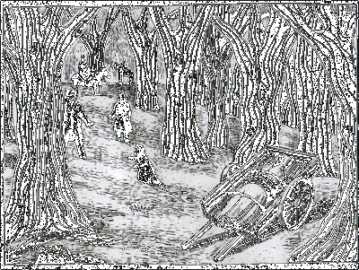 Elly Kedward est attachée et laissé seule dans la forêt en plein hiver