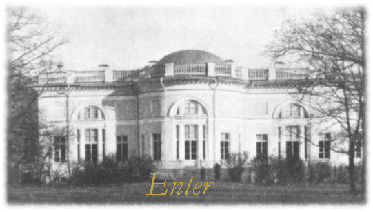 Pass through the palace gates into Tsarskoe Selo...