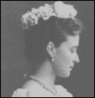 Another photograph of Alexandra, gazing at a book - c. 1894