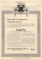 1917 GRANT Car ad