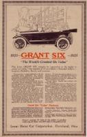 1917 GRANT Six ad