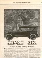 1920 GRANT Six ad