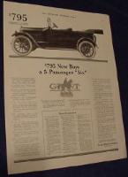 1915 GRANT Six five passenger ad