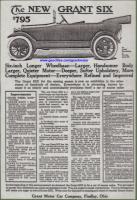 1915 GRANT Six Touring Car ad