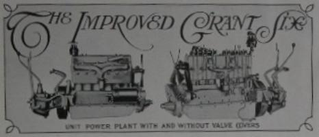 1916 Improved Grant Six