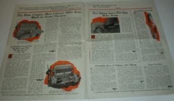1926 GRANT Motor Service Co. replacement parts booklet