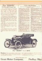 1914 GRANT roadster ad