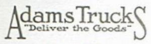 Adams Bros. Truck Nameplate