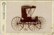 Cabinet Advertising Photo Card for the Findlay Carriage Company