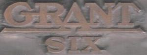 GRANT SIX - from printing plate