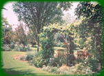 View from side of the Pergola