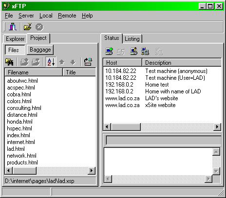 xFTP in action