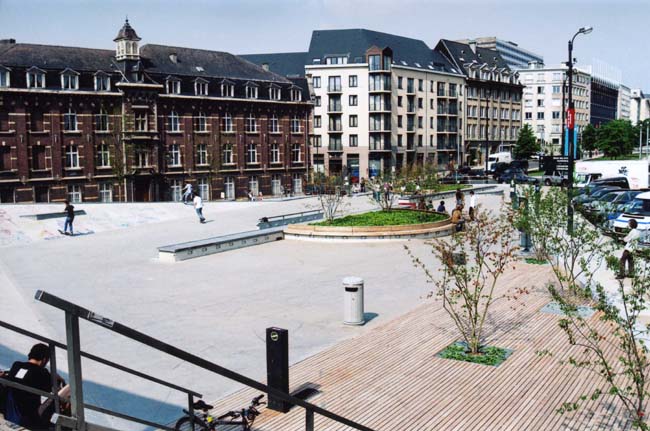 Place de la Chapelle skatepark, Brussels