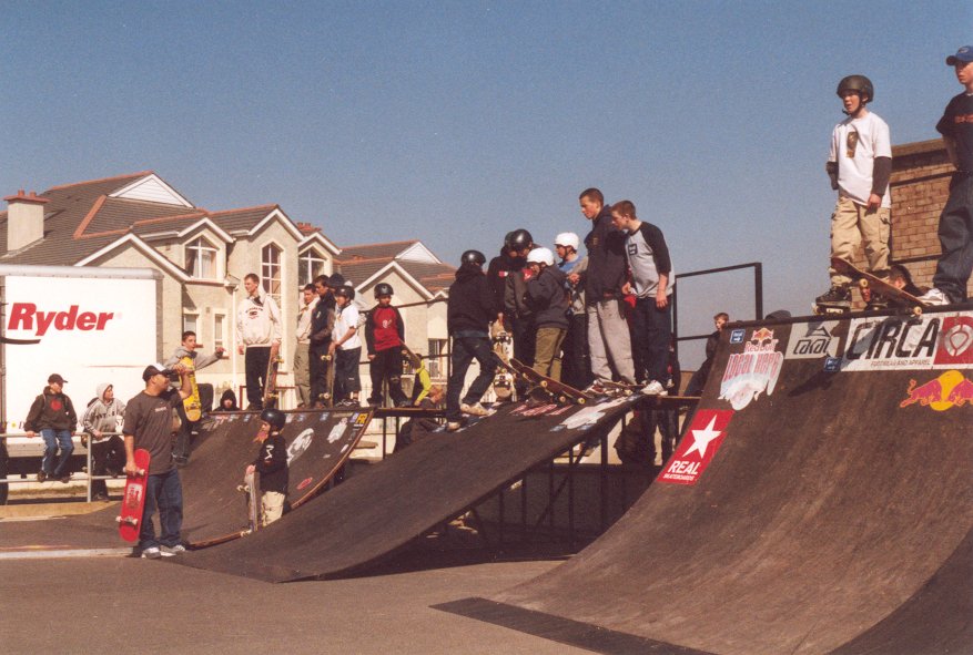 Local Heroes tour at Tramore Skatepark