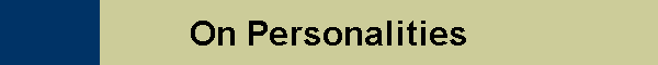 On Personalities